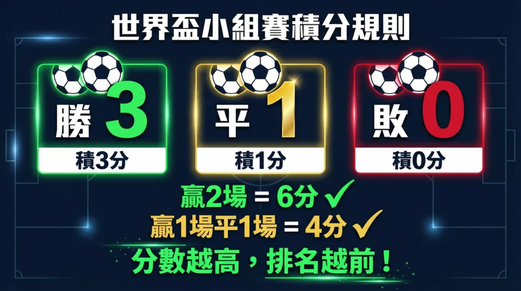2026世界盃積分規則