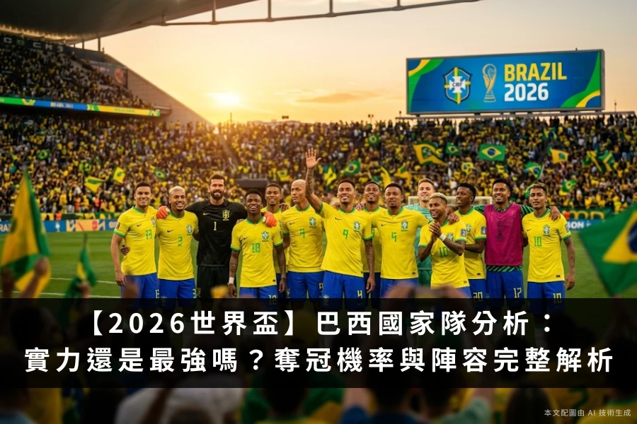2026世界盃巴西國家隊分析