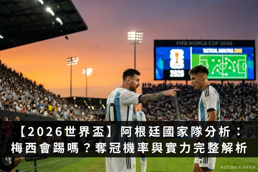 2026世界盃阿根廷奪冠機率