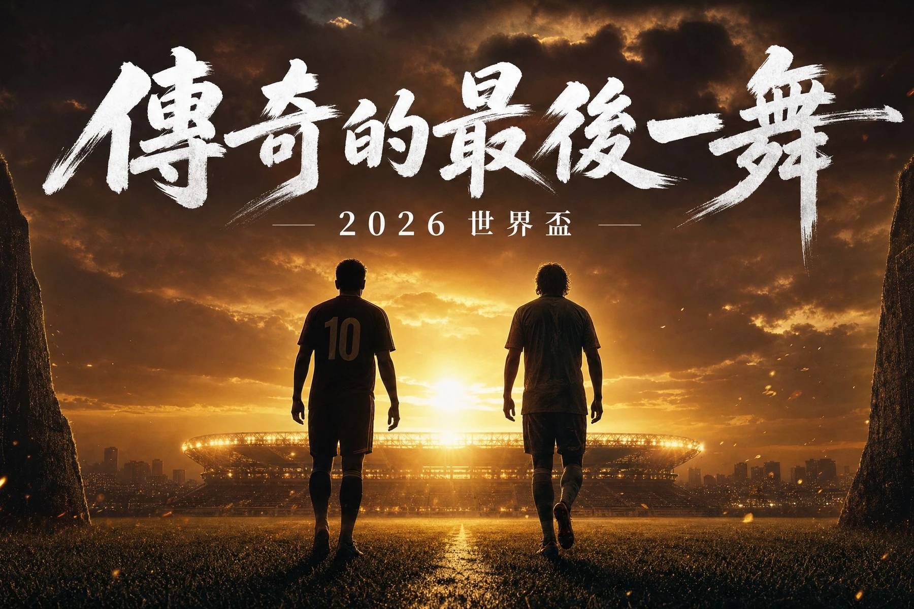 2026世界盃傳奇巨星梅西C羅最後一舞剪影